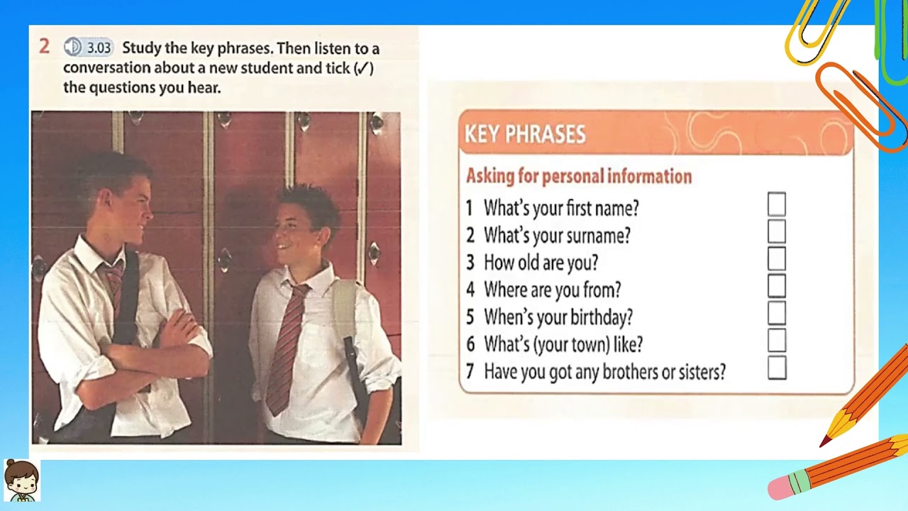English Plus 1 Year 5 I Extra 1 Exercise 2 page 92