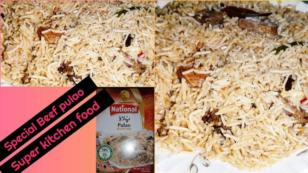 yakhni beef pulao #superkitchenfood #beefpulao #nationalpulaorecipe#easy #delicious