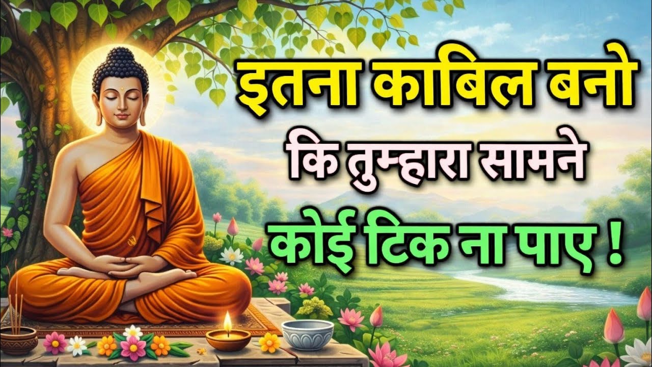 इतना काबिल बनो कि तुम्हारा सामने कोई टिक ना पाए |Best Buddhist Motivation quotes For Success in Life