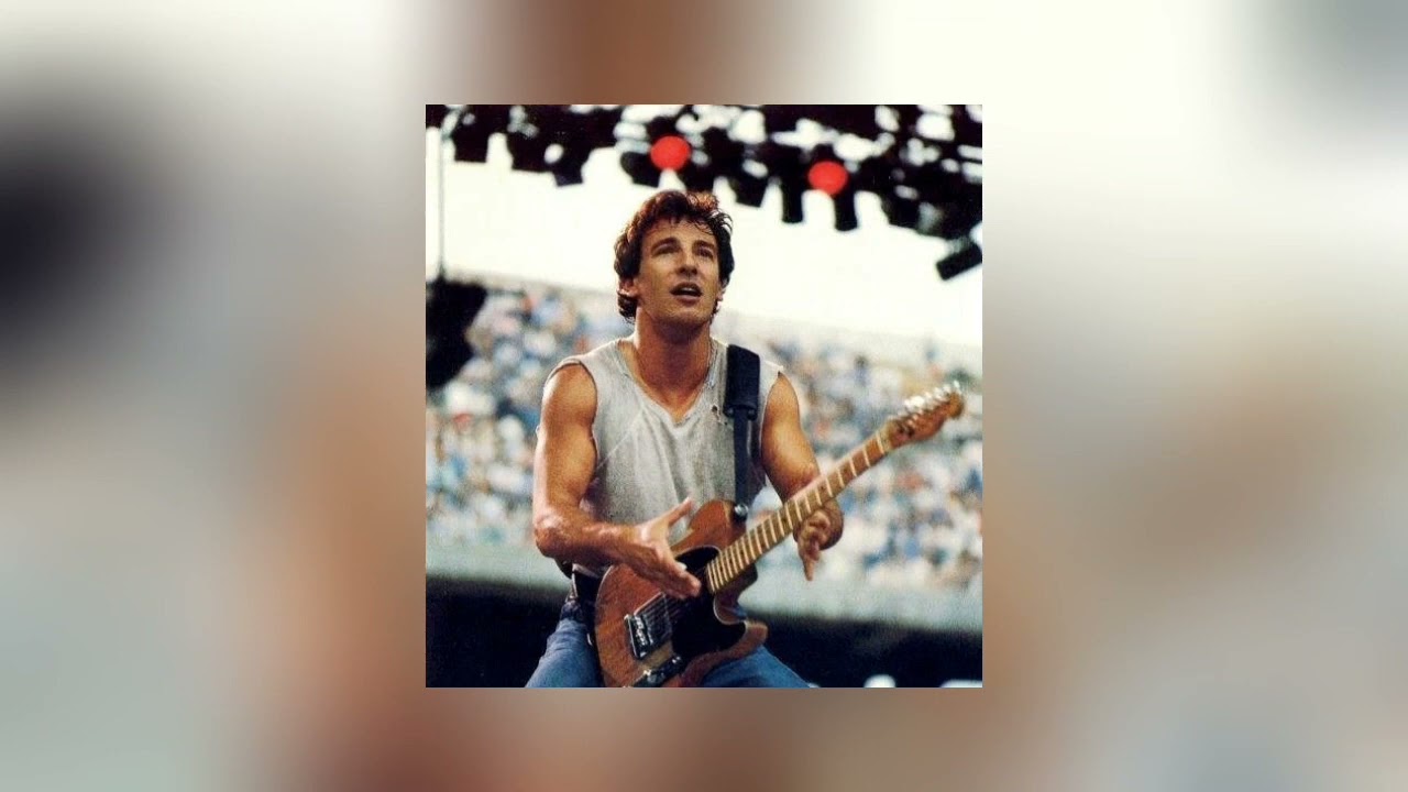 Dancing in the Dark- Bruce Springsteen (Sped up)