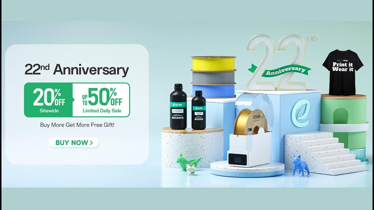 eSUN is marking its 22nd Anniversary with exclusive offers all month long in August.