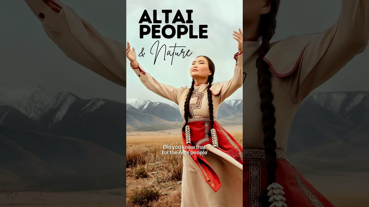 A unique place on Earth: Altai and its people 🌏 #altai #nature #siberia #HiddenGem #painting #ethno