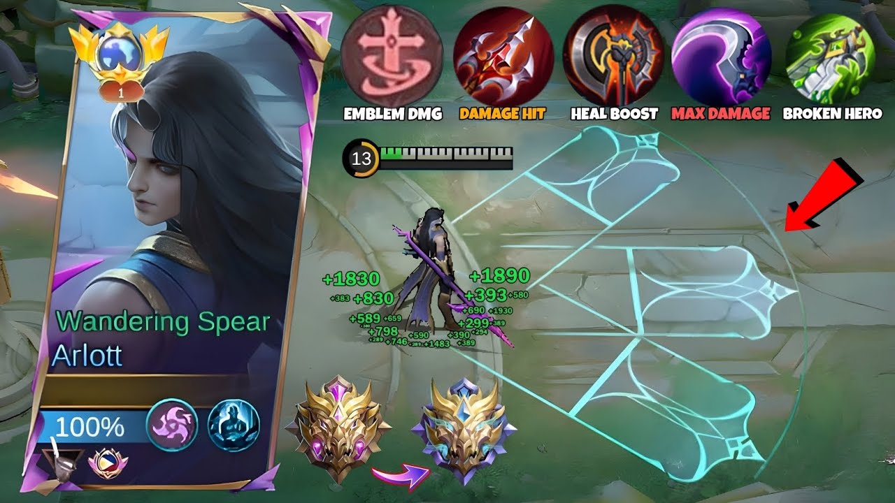 BROKEN ARLOTT REVAMP BUILD – MAX DAMAGE + CRAZY LIFESTEAL MAKES HIM UNKILLABLE!