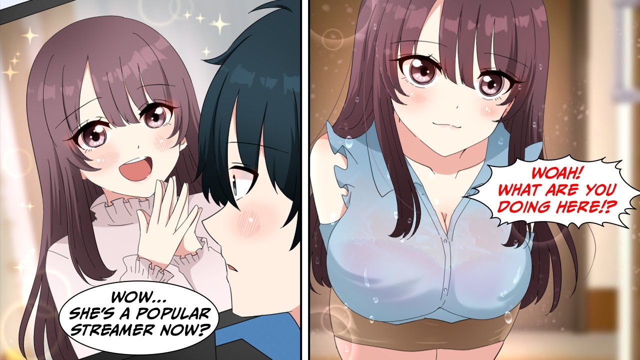 [Manga Dub] My ex girlfriend became a popular streamer, but quit and came over and...!? [RomCom]