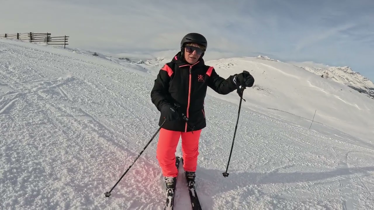 Session de carving sur le domaine de super devoluy en France dans les alpe ses juste trop bien 