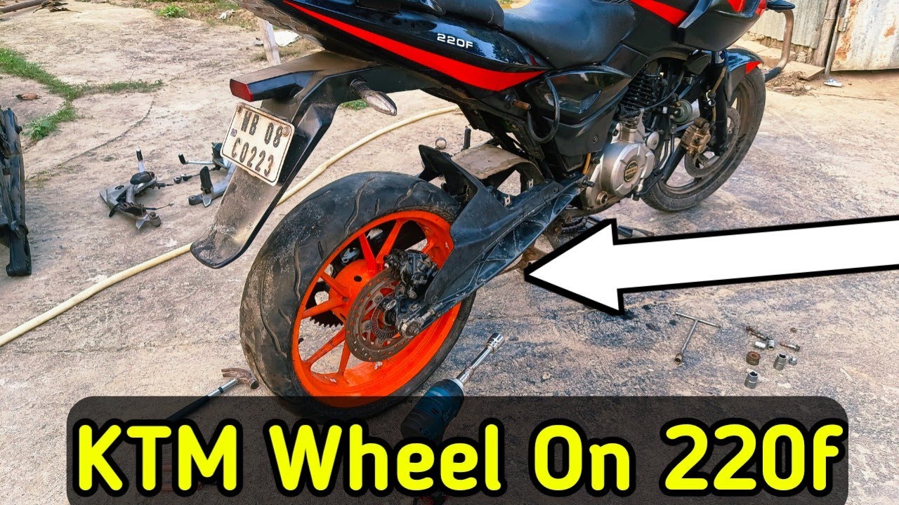 KTM Rc 390 Rear setup on 220F | Ep 01 | Project_Ducati_Scrambler🔥
