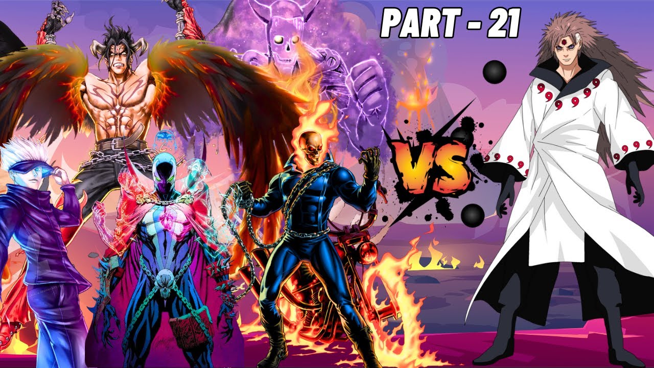 Devil God, Satoru Gojo, Susanoo Fight Madara Uchiha To Save Franklin's Lucifer Power in GTA 5.