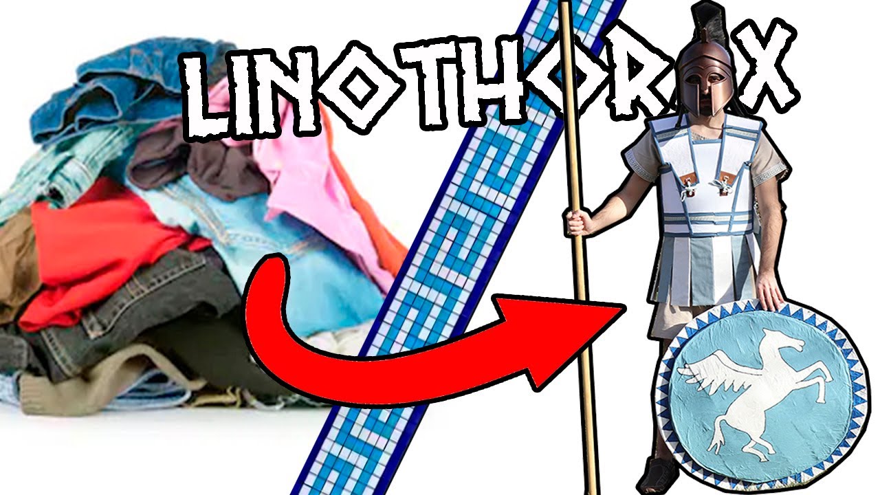 How to make a fully functional Greek Armor with old clothes (Linothorax)
