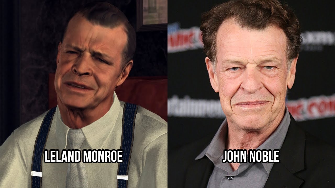 Characters and Voice Actors - L.A. Noire (Updated)
