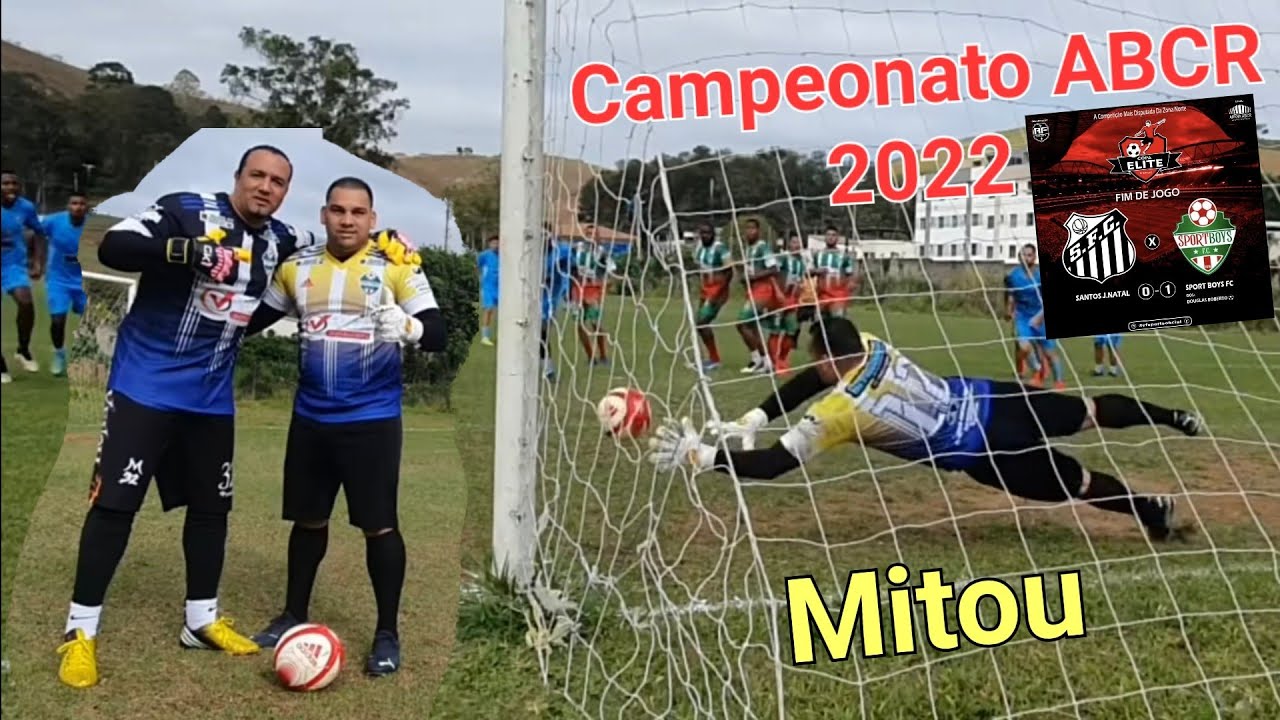 Campeonato ABCR. sport boys X SANTOS. JOHAN GOLEIRO VENEZUELANO JOGOU E MITOU. PERDI MINHA VAGA.