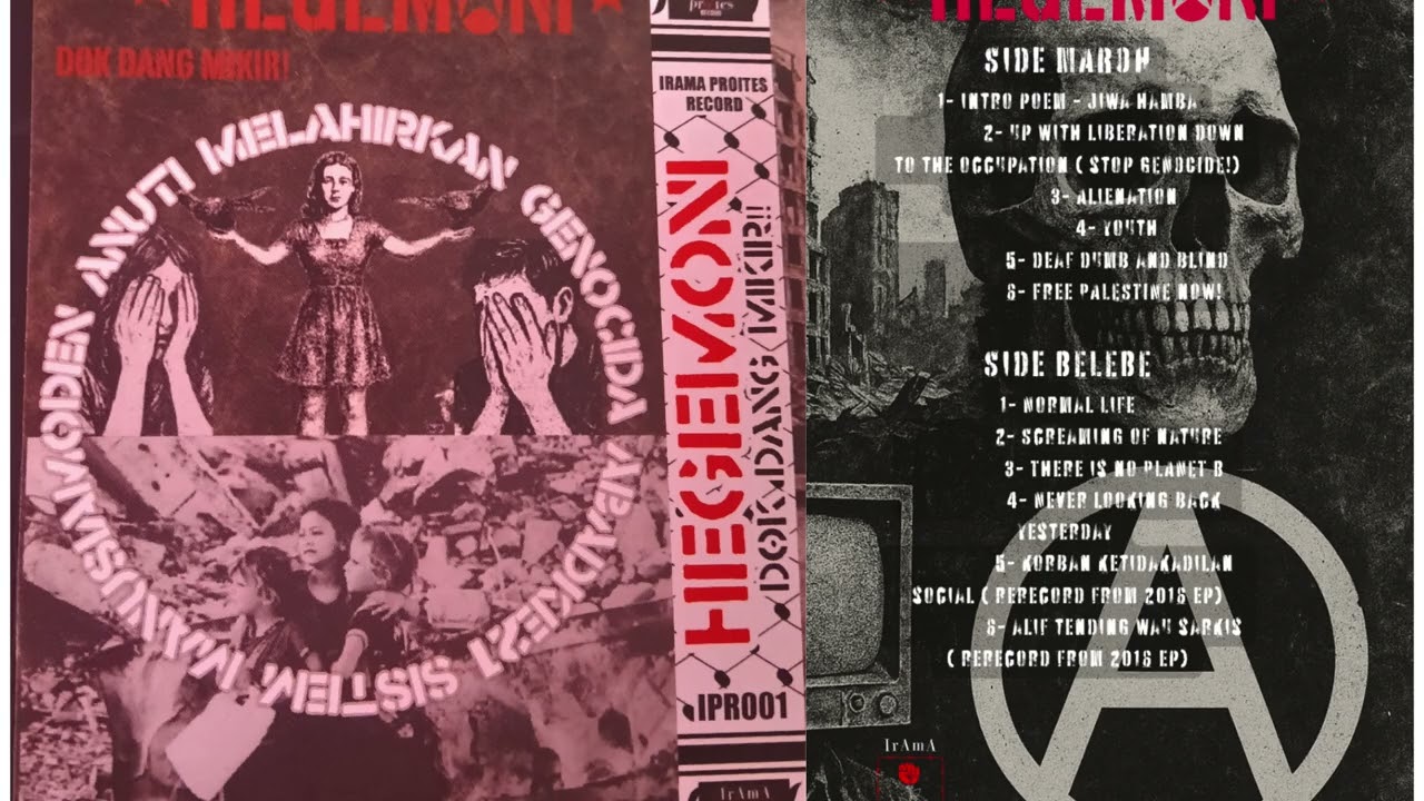 HEGEMONI -  Sistem Manusia Moden Anuti Melahirkan Genocida Abad Ke-21 FULL LENGTH EP 2025