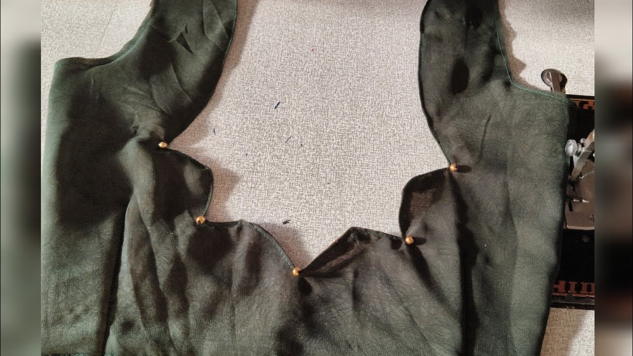 Simple Back Neck Blouse Design | silk saree blouse design.