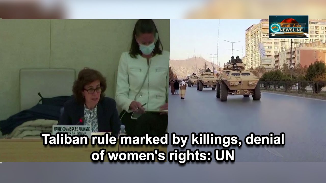 Taliban rule marked by killings, denial of women's rights: UN