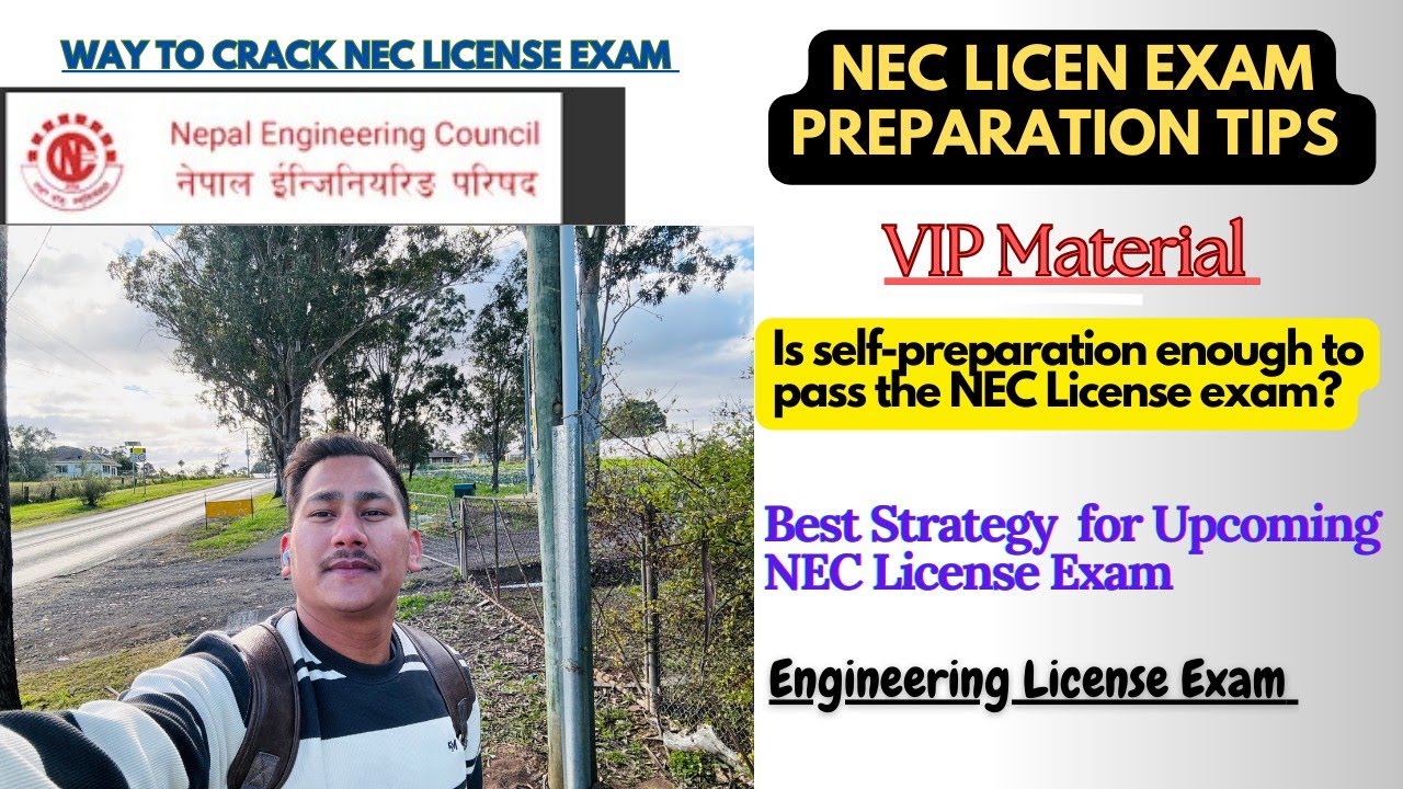 How to Prepare Upcoming Nepal Engineering License Exam|| Self preparation Strategy || Tips and Trick