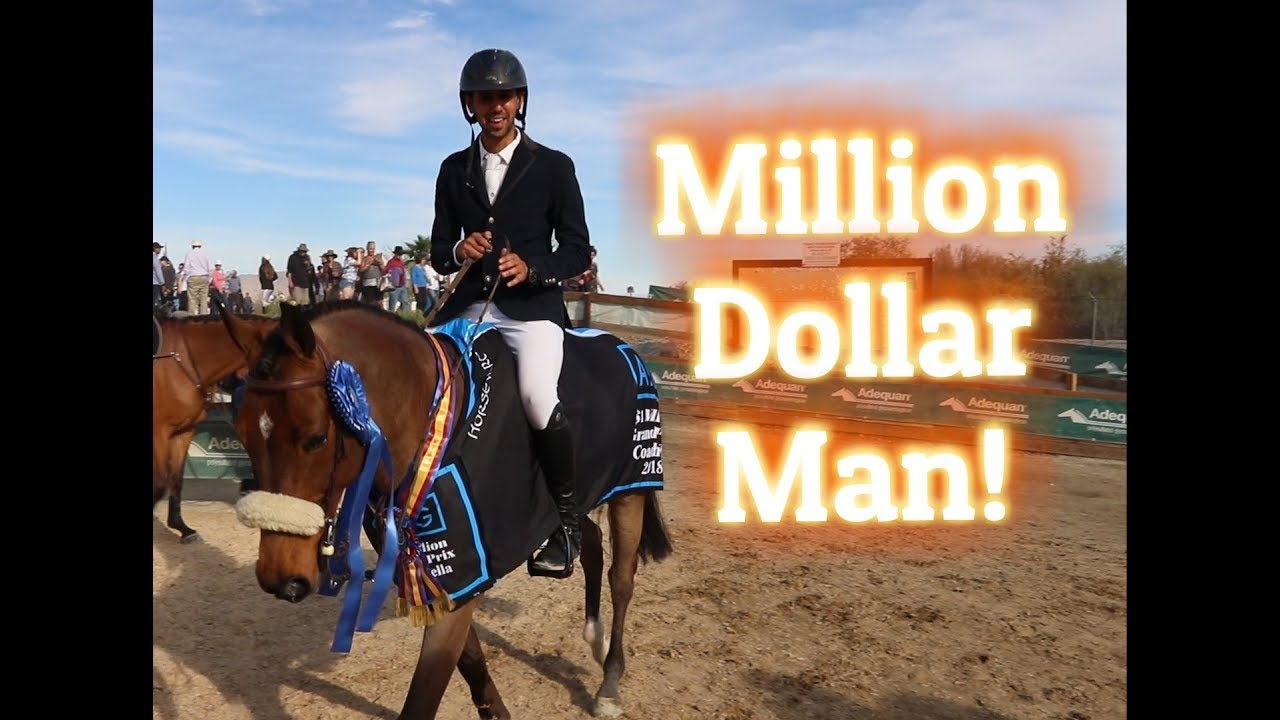 $1Million AIG Grand Prix Winner Nayel Nassar 2018 HITS Thermal, CA-USA