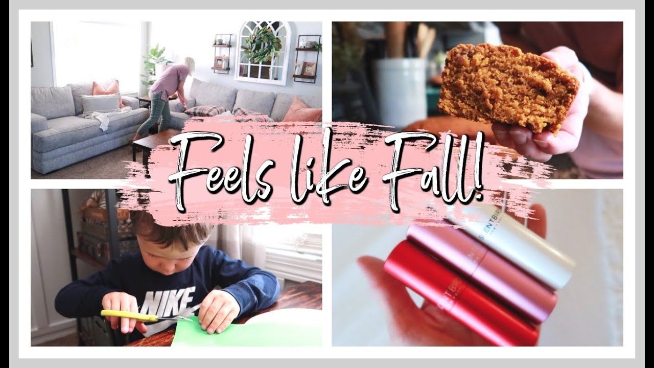 FEELS LIKE FALL! | DAY IN THE LIFE OF A STAY AT HOME MOM 2020