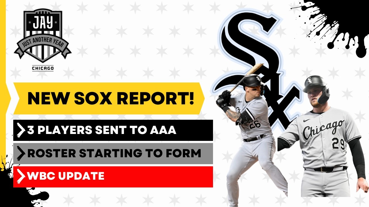 Chicago White Sox Roster Moves Today- Murray & González Optioned + Roster Spot Battle + WBC Updates