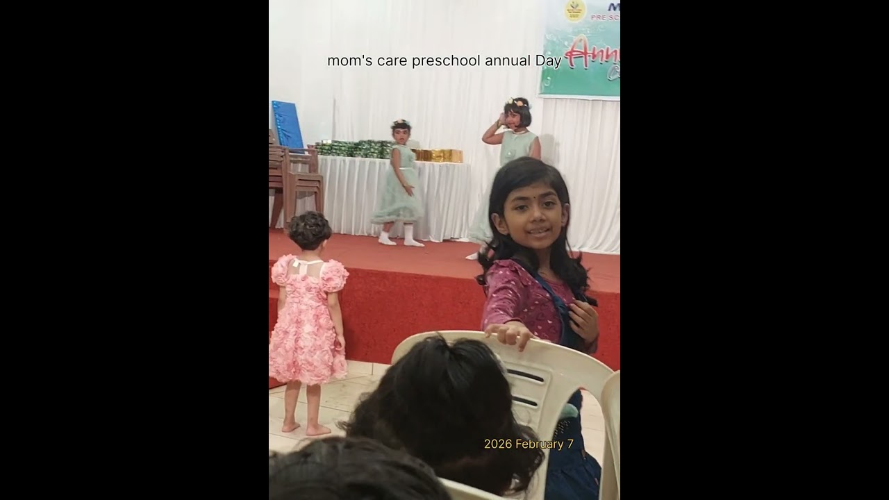 Mom's care preschool Annual day | nanikkutty | 2026 feb 7 #namanarayani #annual day