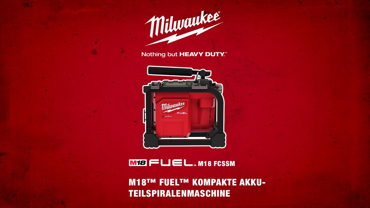 MILWAUKEE® M18™ FUEL™ KOMPAKTE AKKU-TEILSPIRALENMASCHINE