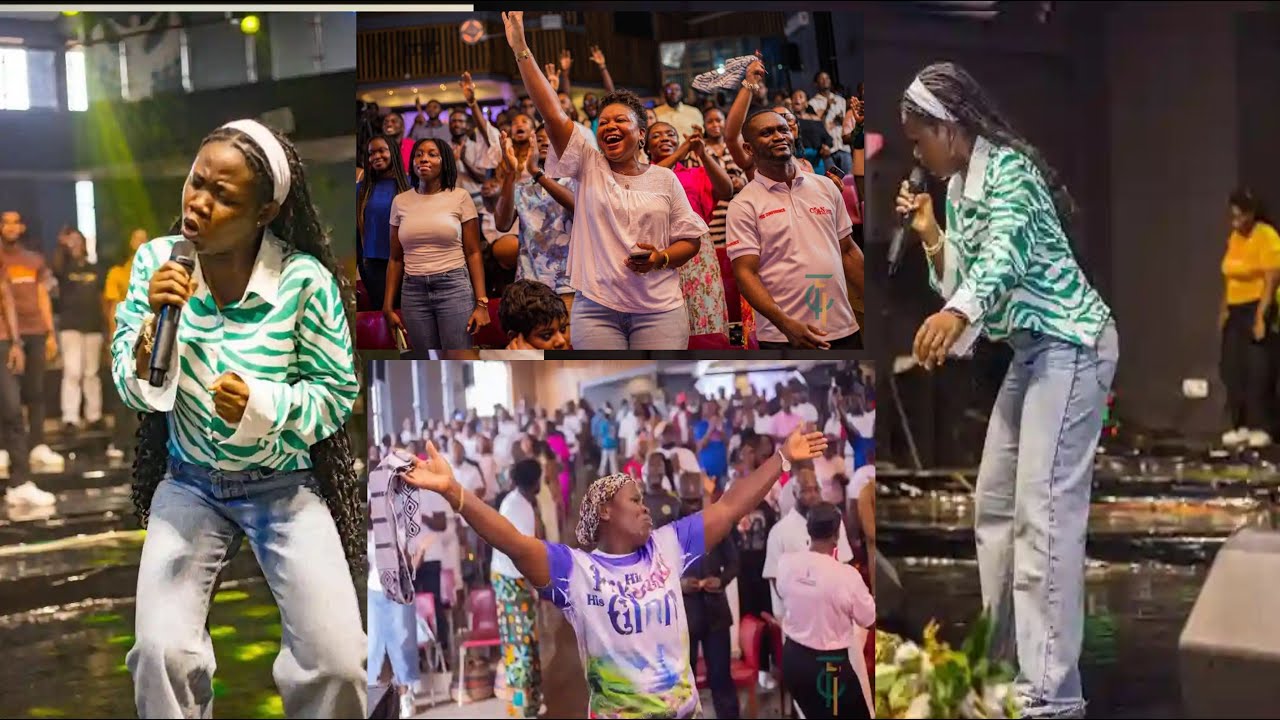 ODEHYIEBA PRISCILLA Contemporary local worship medley at Family Chapel International