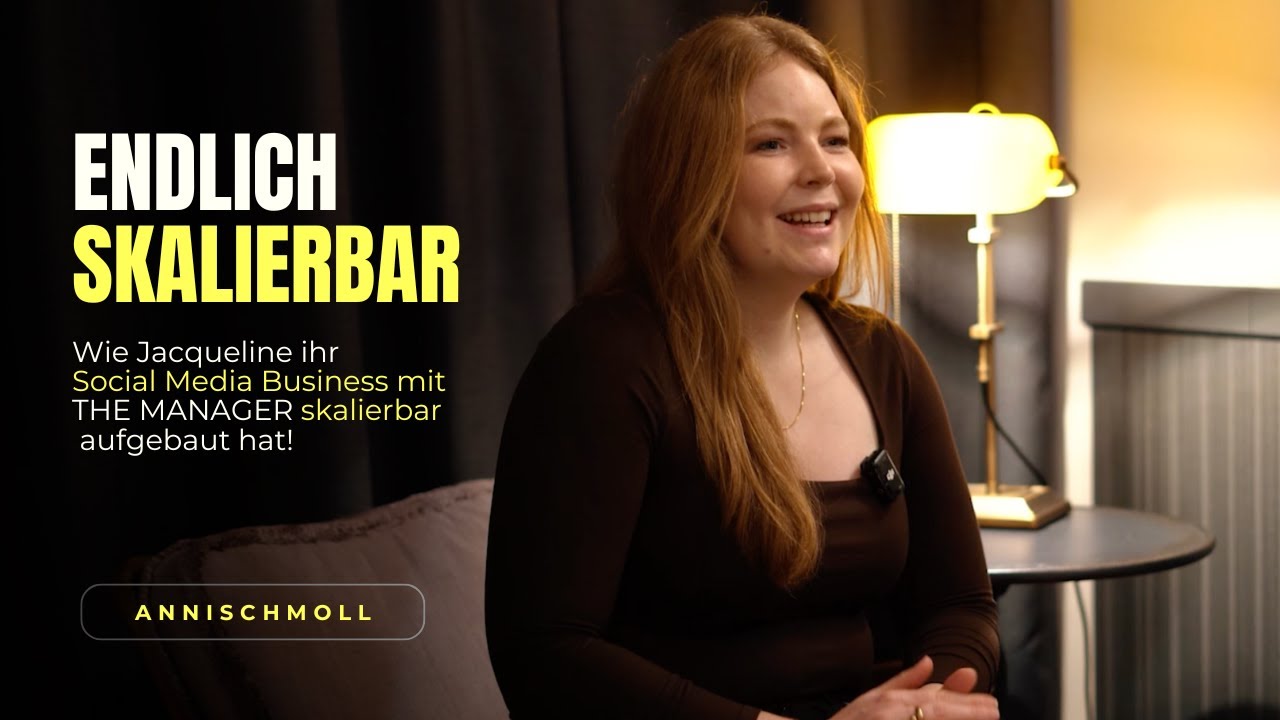 Wie Jacqueline ihr Social Media Management Business mit THE MANAGER skalierbar aufgebaut hat