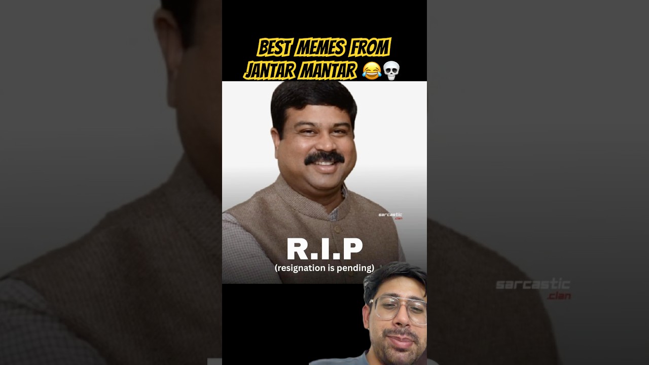 Best Memes from Jantar Mantar 😂 Meme Reacts