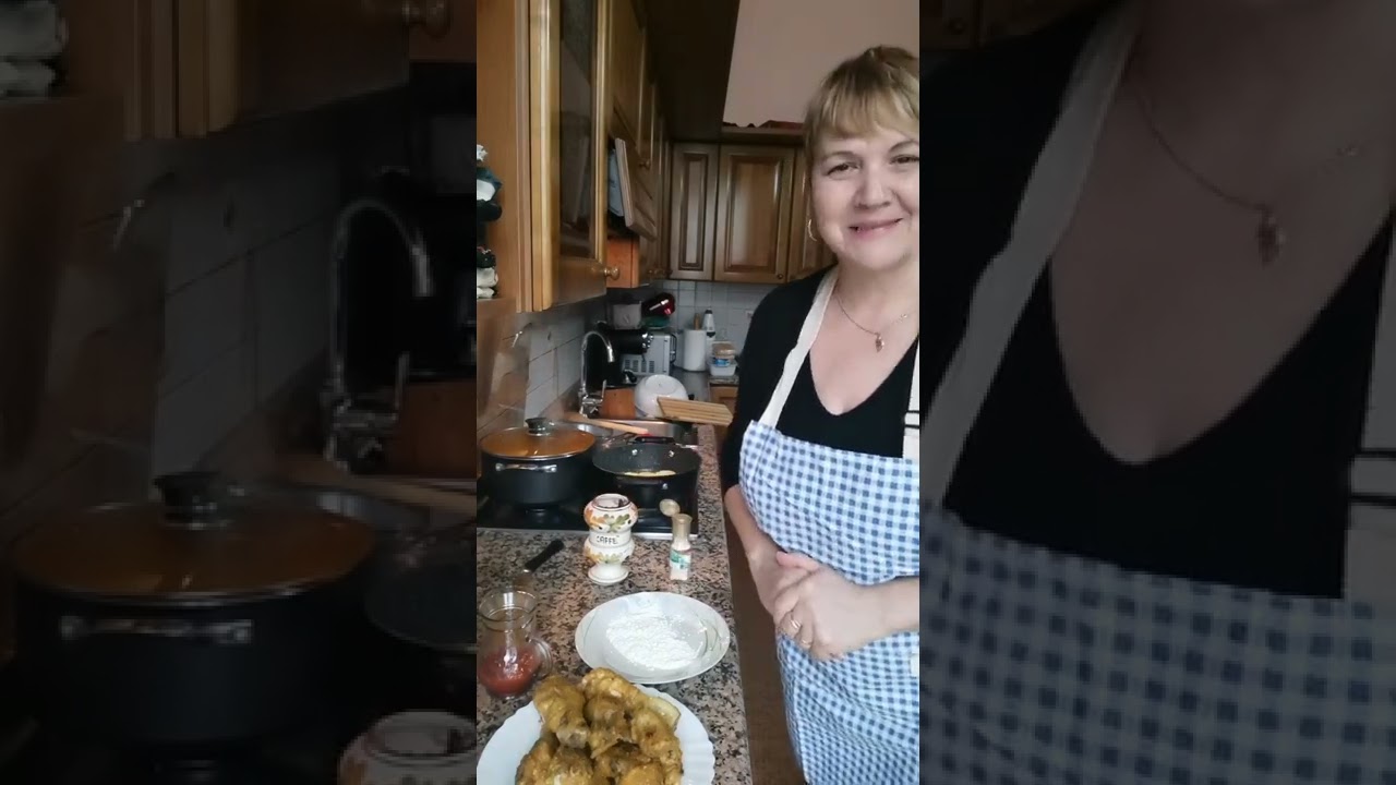 Ciorbă de porc cu cartofi, pui in sos la cuptor, tiramisu!!!