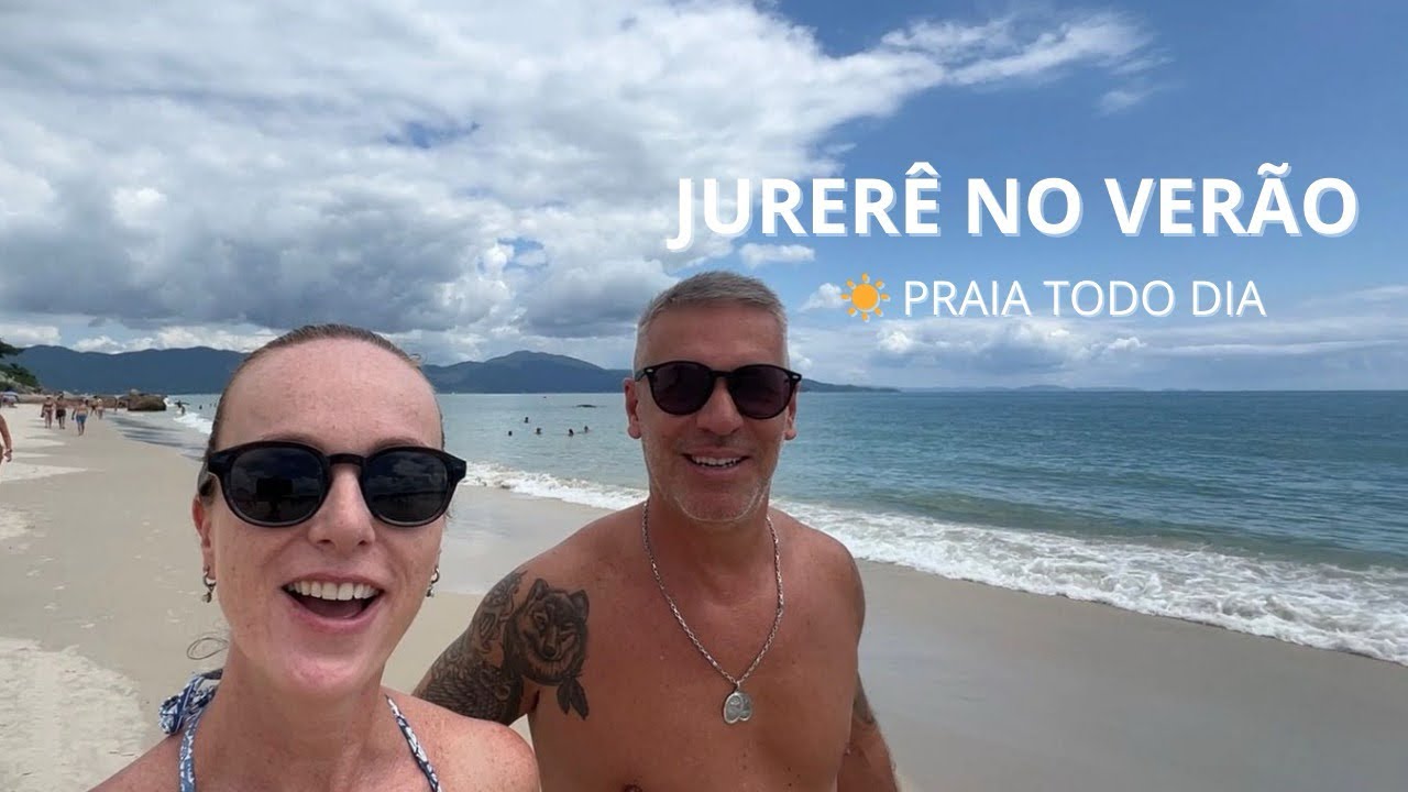 Dias em Jurerê ☀️ praia todo dia e nossa experiência na temporada