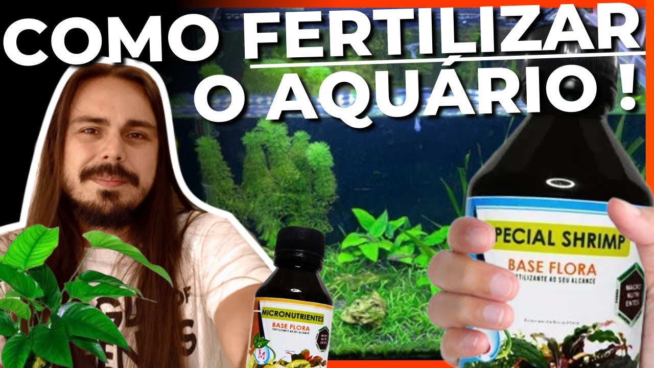 🔴COMO FERTILIZAR SEU AQU&Aacute;RIO PLANTADO! |Mr. Betta|