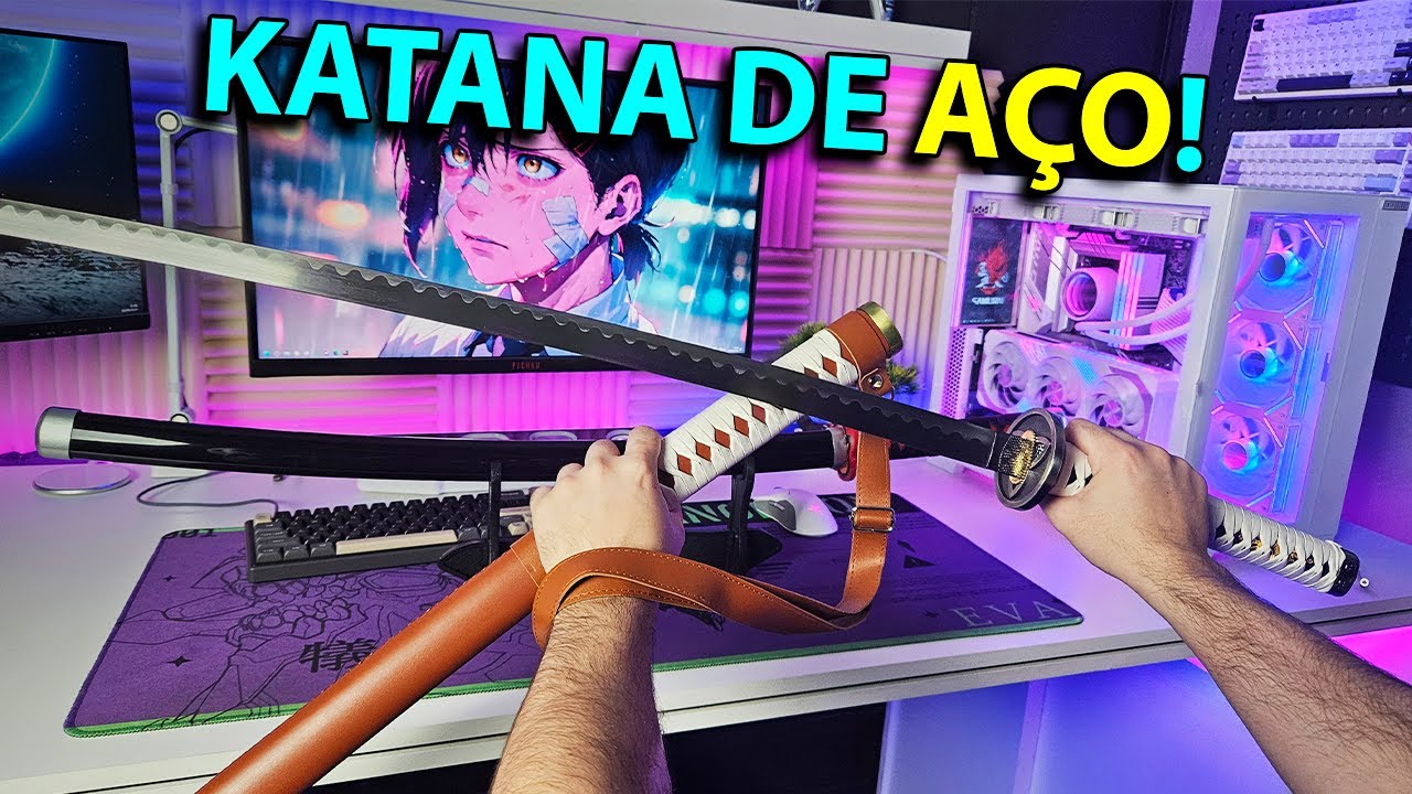 Review Katanas da Tenda Medieval | Atualização no Meu Setup