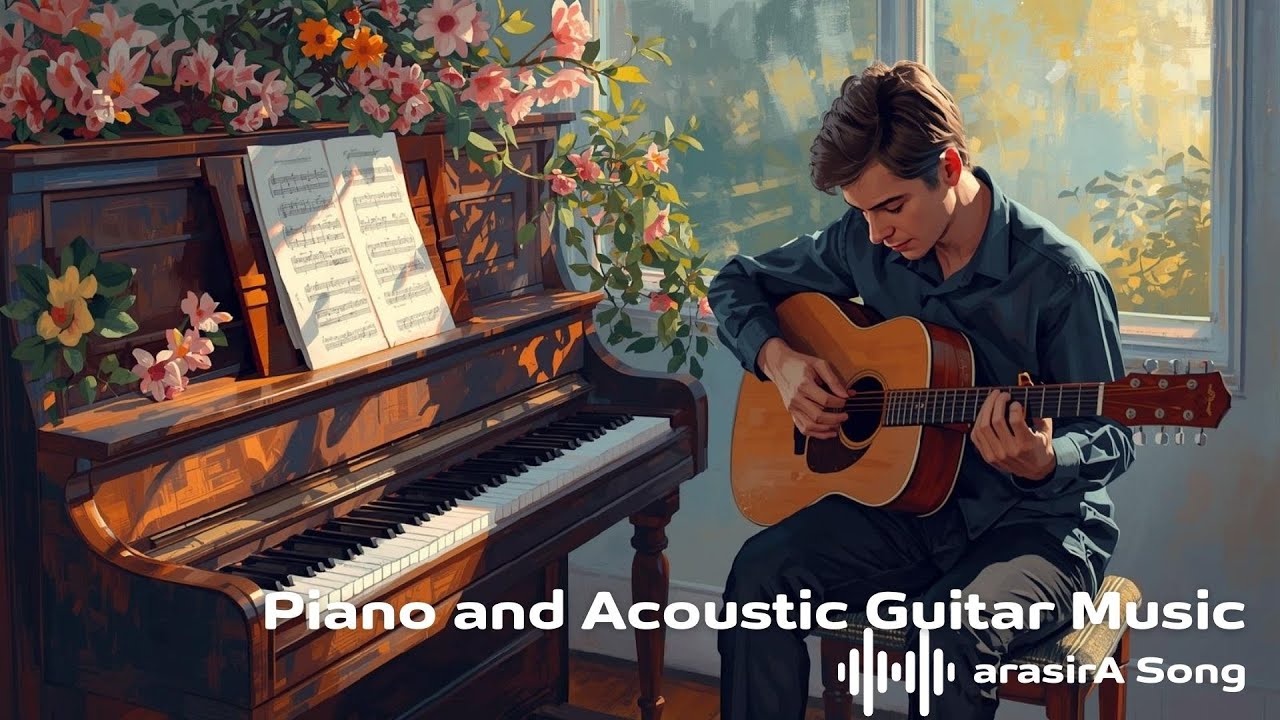เพลงบรรเลงเปียโน กีต้าร์โปร่ง ฟังตอนทำงานชิลๆ Piano, Acoustic Guitar 30 Mins | Relaxing and chill