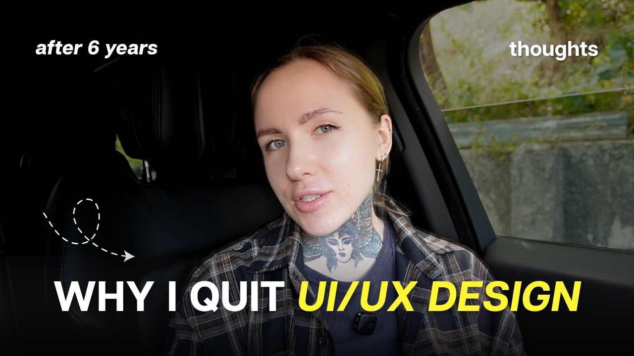 I quit UI/UX design after 6 years - here's what nobody tells you