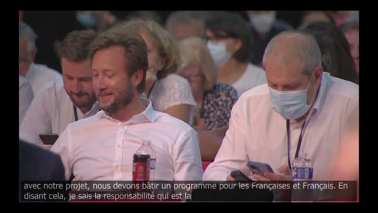 Sandrine Runel s'exprime lors du 79&egrave;me Congr&egrave;s PS