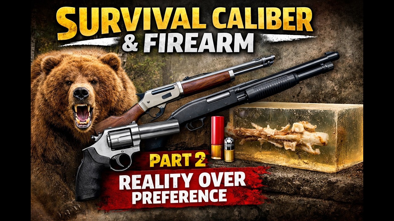 Survival Caliber & Firearm — Part 2   Reality Over Preference