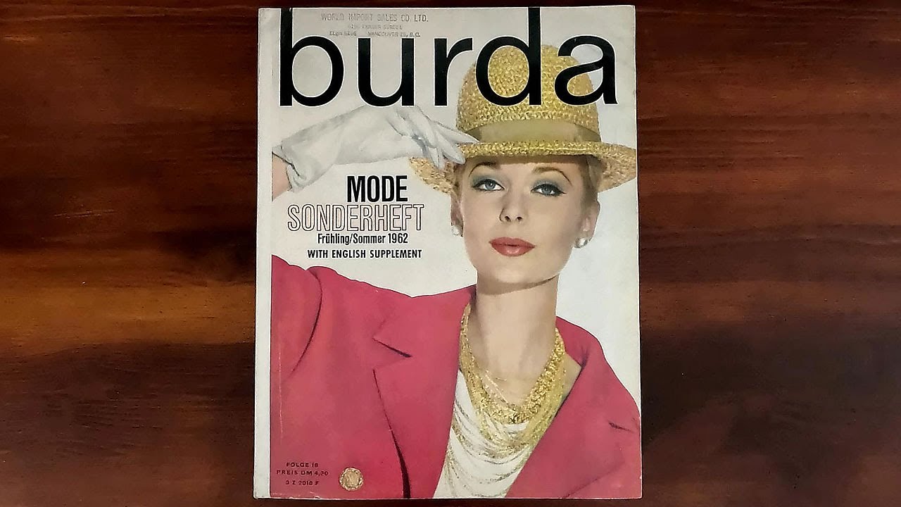 Burda Spring/Summer 1962 | ASMR Magazine Flip Through