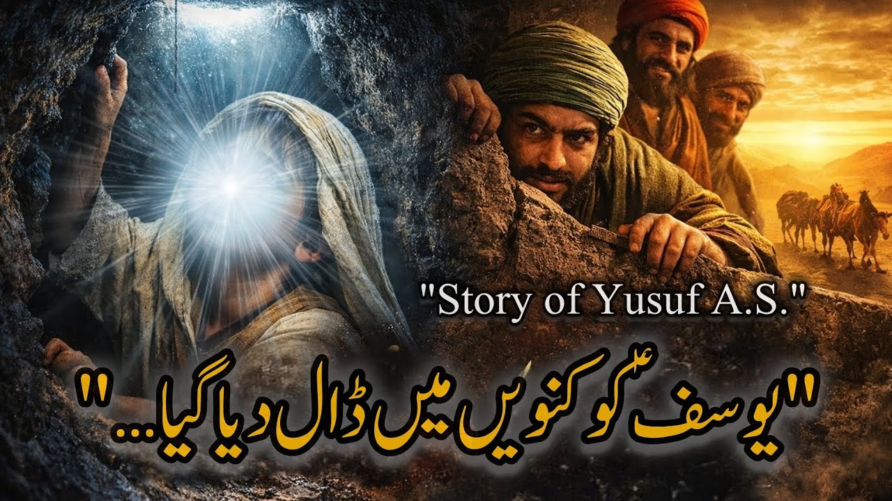 “Yusuf A.S Ki Sab Se Badi Azmaish | Kuwen Ki Andheri Raat | Heart-Touching Islamic Story”💯💯🤲