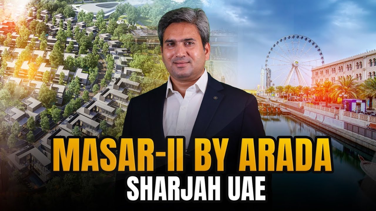 Discover MASAR-II by ARADA – Where Luxury Meets Lifestyle in Sharjah 🇦🇪
