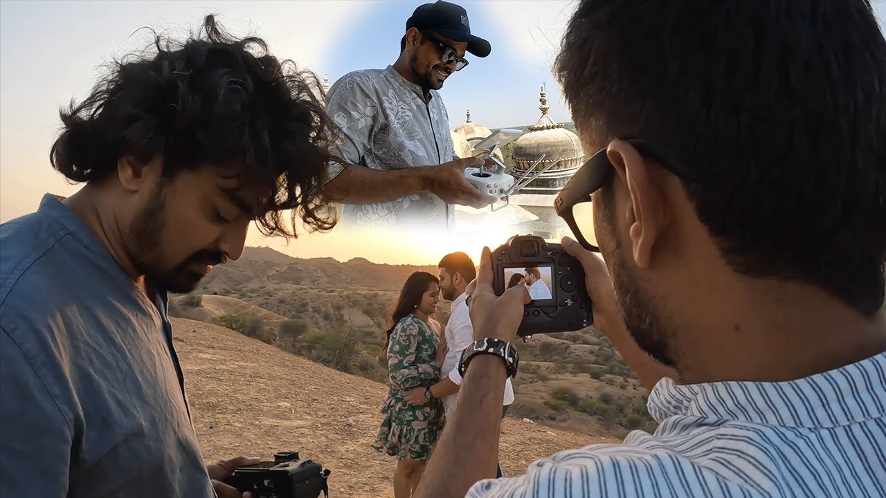Kutch mein pre wedding shoot kiya aur best Dabeli khayi ! Mandvi - White Rann - Vijay vilas palace
