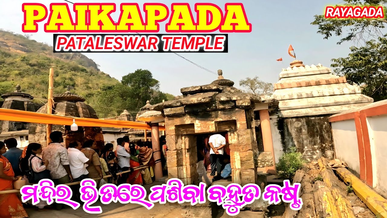 Paikapada Temple | ମହା ଶିବରାତ୍ରିରେ ପାଇକପଡ଼ା ପାତାଳେଶ୍ୱର ଶିବ ମନ୍ଦିର ଦର୍ଶନ | vlogger bonty..
