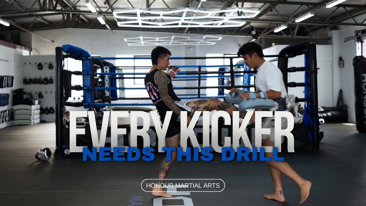 A Simple Drill To Build An Unbeatable Kick Style in Muay Thai