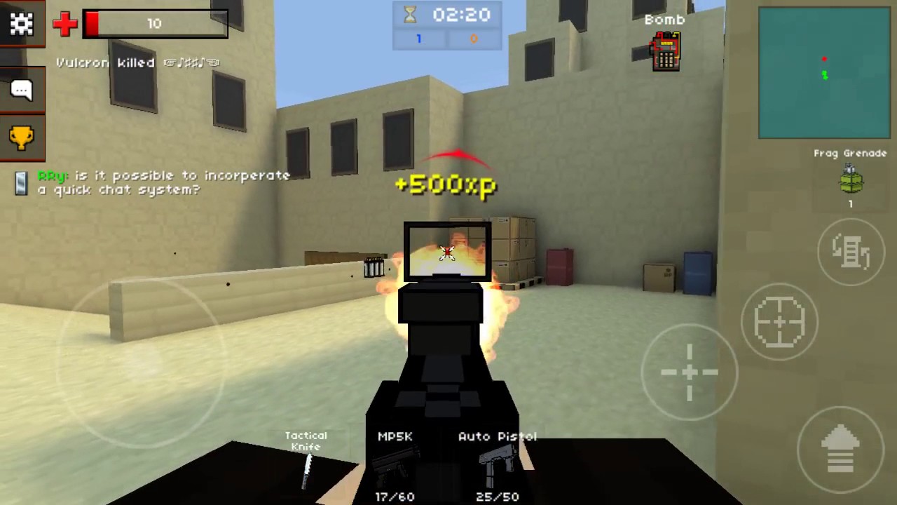 Pixel Strike 3D BETA - Bomb Defuse Gameplay