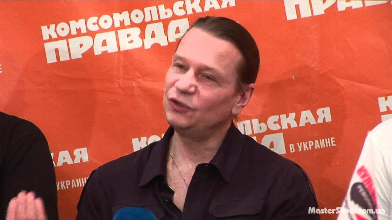 Кипелов пресс-конференция в Донецке