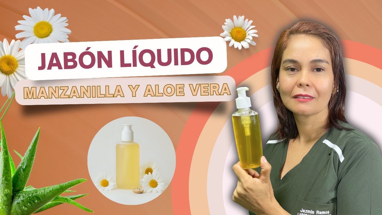 Aprende a hacer Jabón Facial Líquido Natural (Fórmula paso a paso) 🌿
