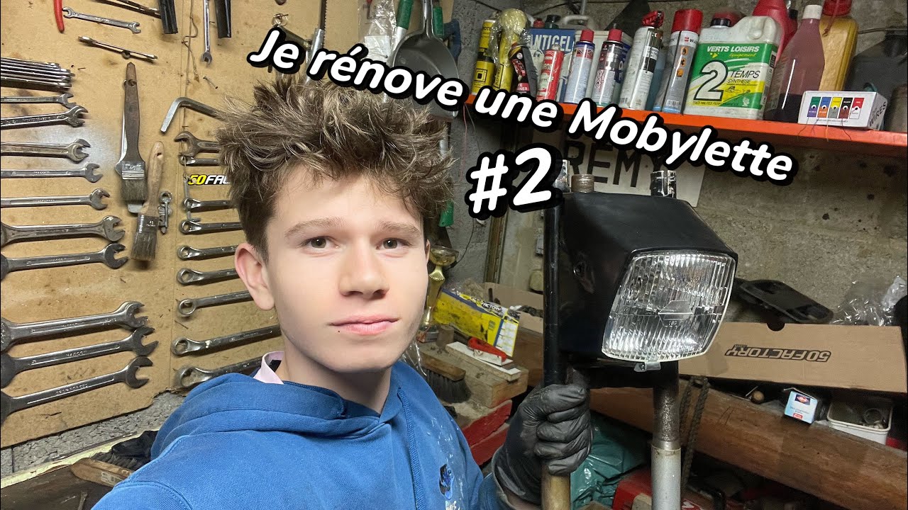 Je rénove une mobylette #2 dégrippage de la  fourche ￼ect…