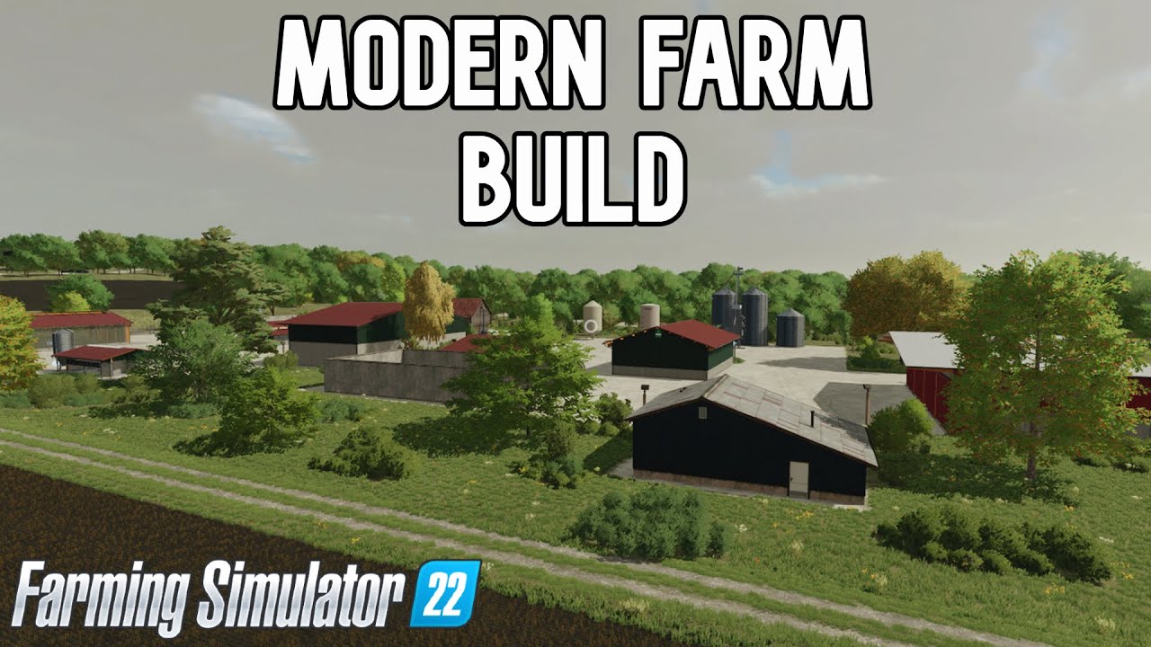 Современная ферма: Farming Simulator 22