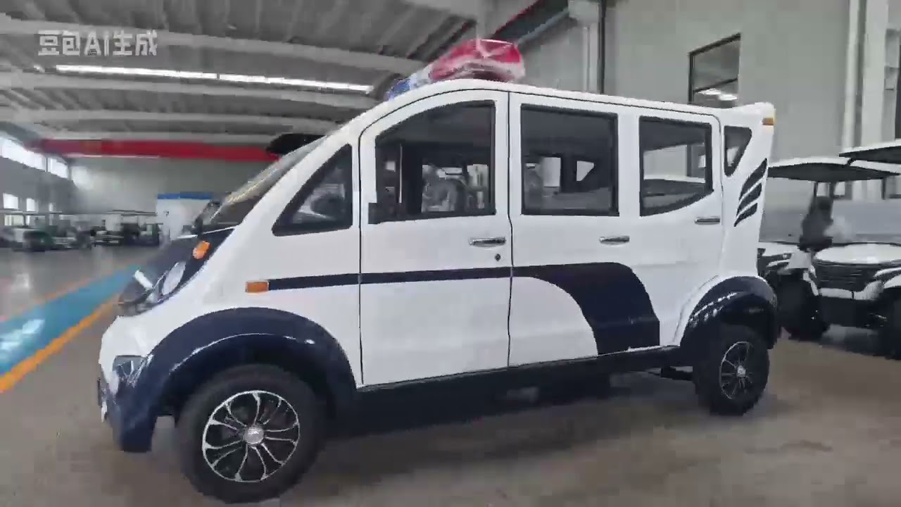 Durable long-range electric patrol vehicle, fully customizable.