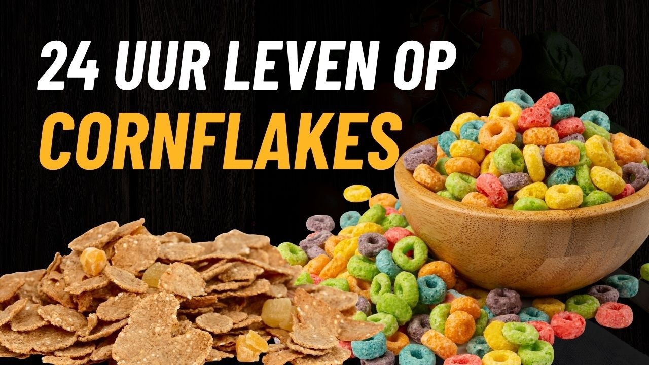 IK OVERLEEF 24 UUR OP CORNFLAKES.... - Challenge