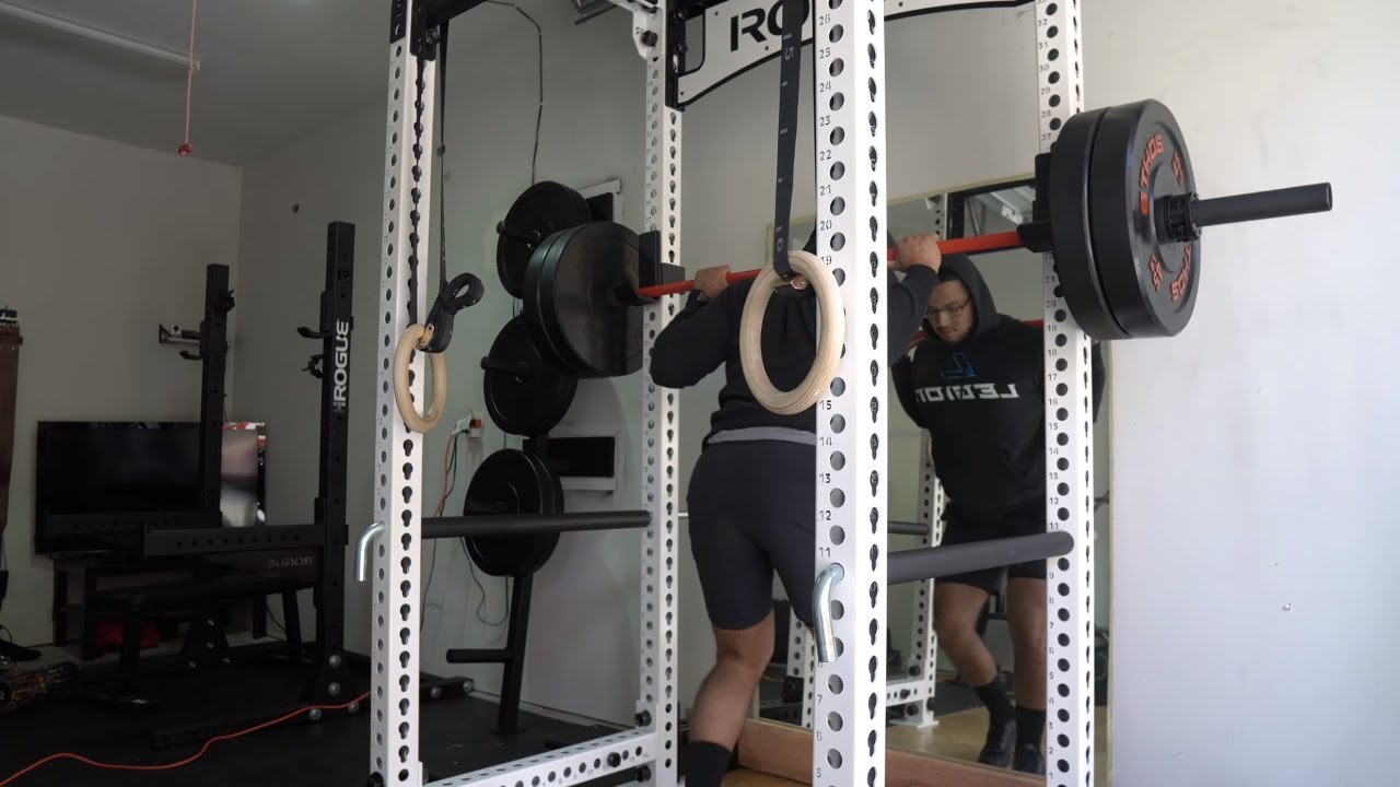 First Workout in the Rogue RM3 - [Garage Gym Workout Vlog #8]