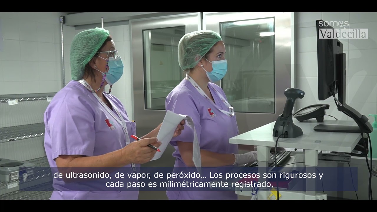 Así funciona la central de Esterilización del Hospital Valdecilla