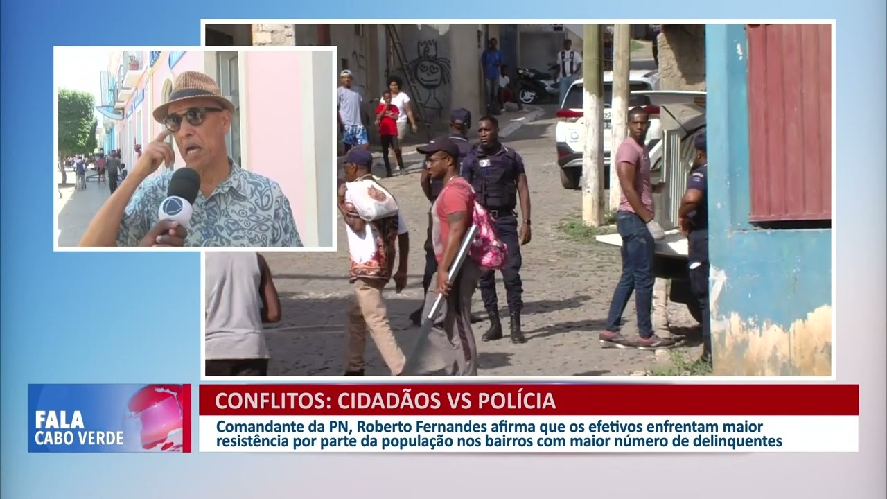 Conflitos entre cidadãos e a policia | Fala Cabo Verde